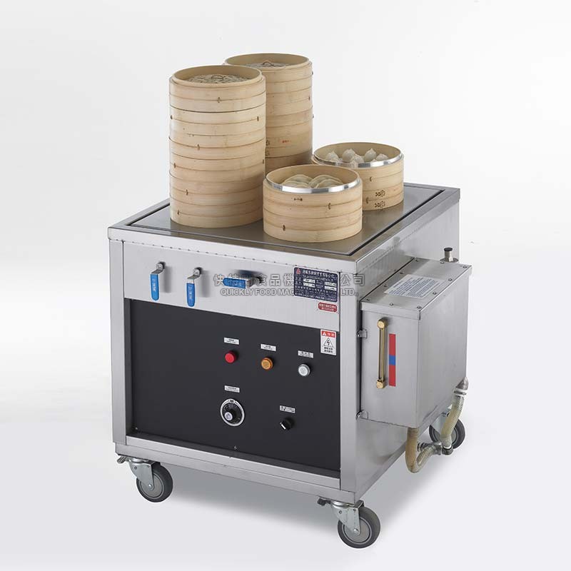 KS 90 Commercial Dim Sum Bamboo Steamer Available In LPG LNG Electric
